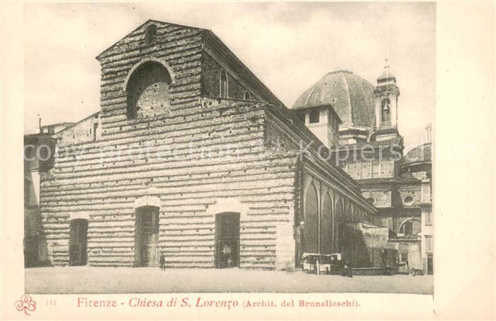 Firenze Florenz Chiesa di San Lorenzo