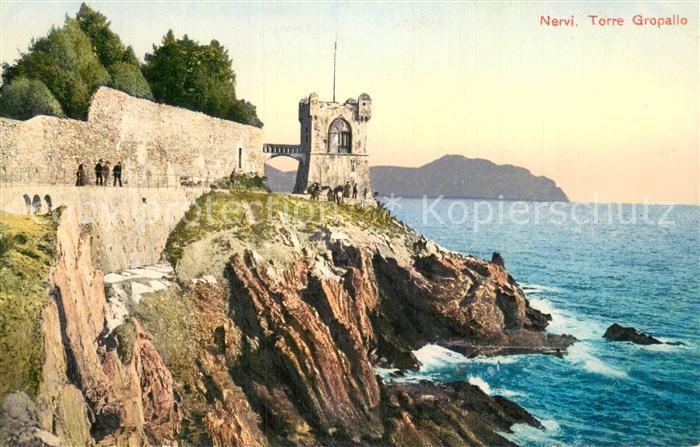 Nervi Genova Genua Liguria Torre Gropallo