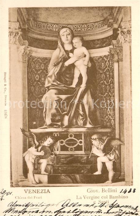 Venezia Venedig Chiesa dei Frari La Vergine col Bambino e Santi