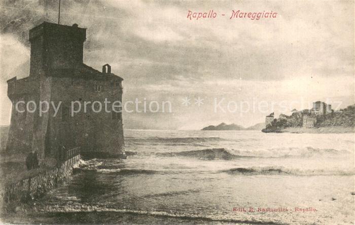 Rapallo IT Mareggiata