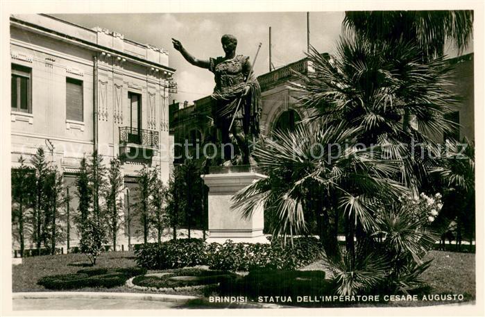 Brindisi Statua dell Imperatore cesare Augusto
