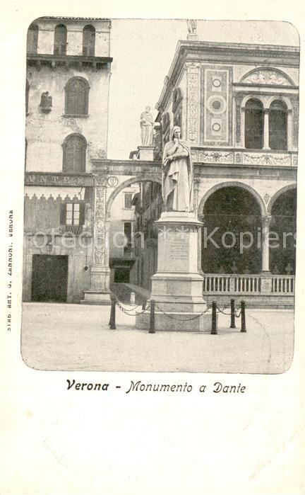 Verona  Veneto IT Monumento a Dante