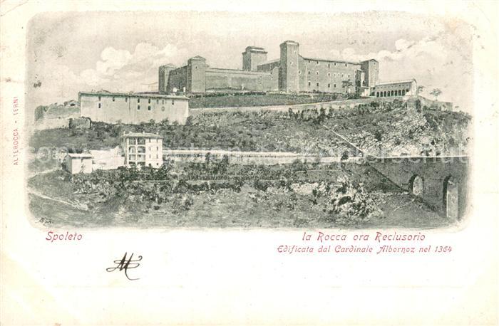 Spoleto Umbria IT La Rocca ora Reclusorio