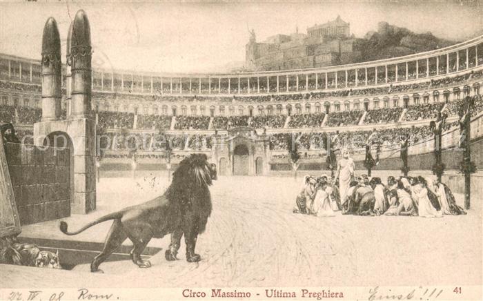 Roma  Rom IT Circo Massimo Ultima Preghiera