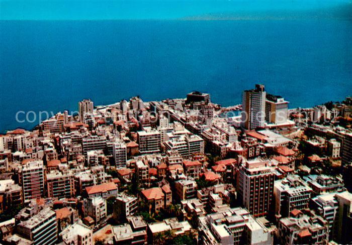 Beyrouth Libanon Fliegeraufnahme