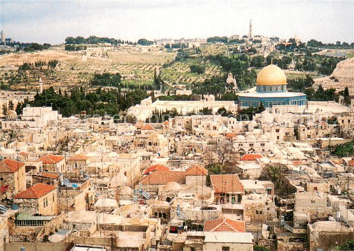 Jerusalem Yerushalayim Altstadt Panorama