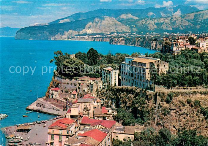 Sorrento  Sorrent Campania Italia Fliegeraufnahme