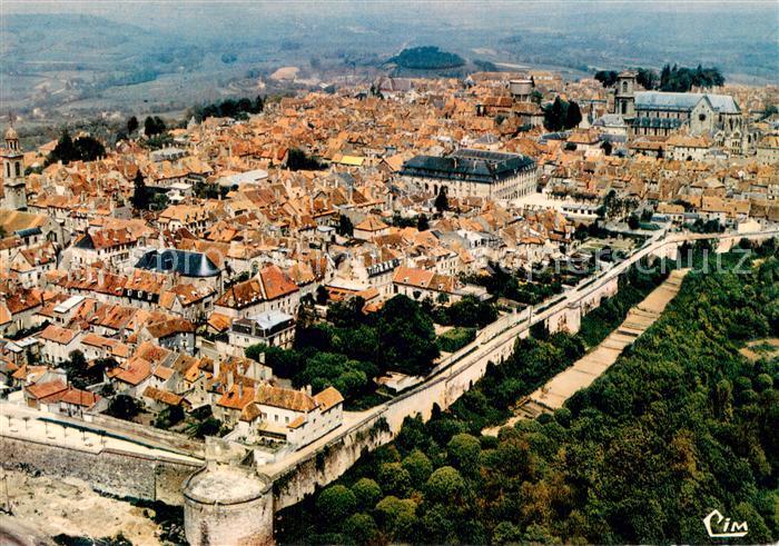 Langres 52 Vue generale aerienne