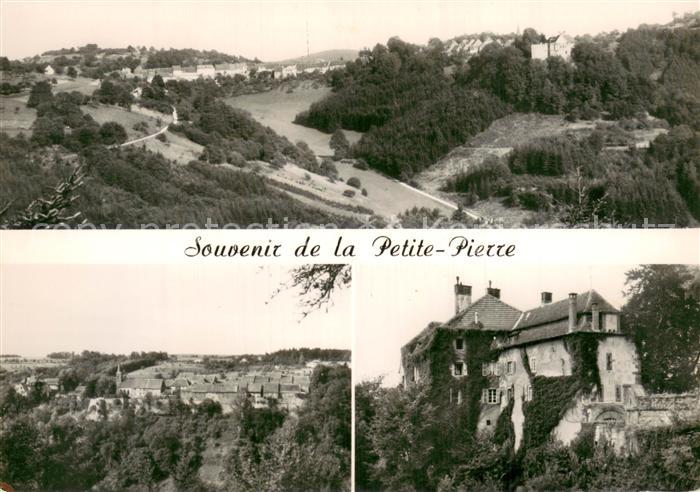 La-Petite-Pierre 67 Alsace Panorama Schloss
