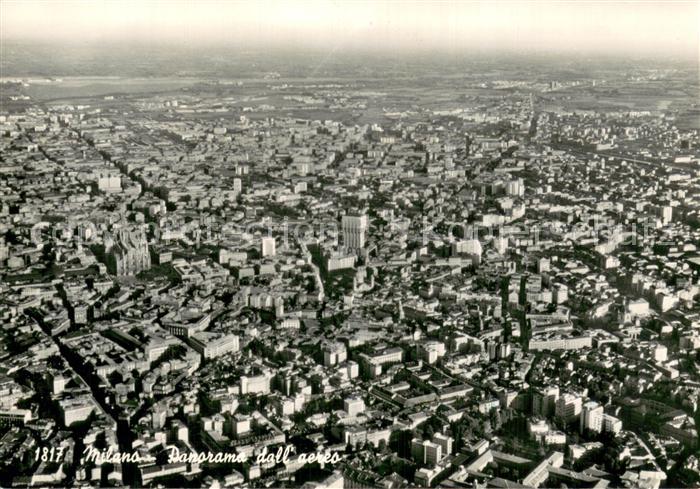 Milano Mailand IT Fliegeraufnahme