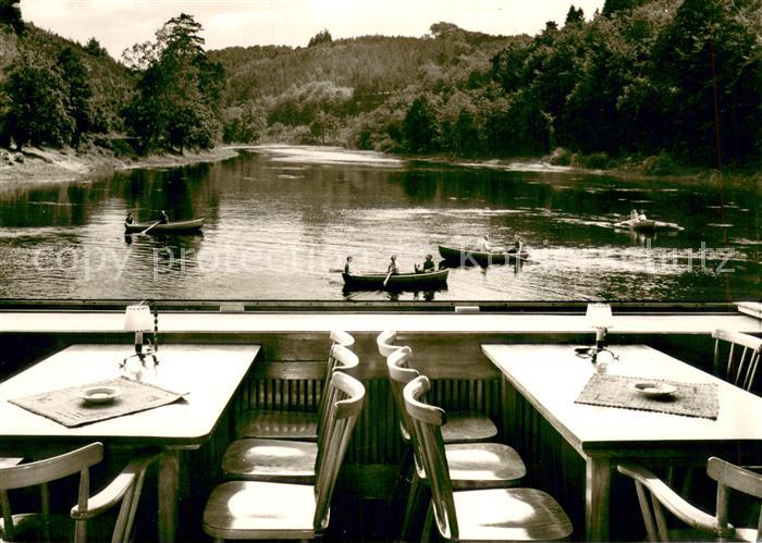 Eiswoog Gasthof Forelle Gondelteich Terrasse