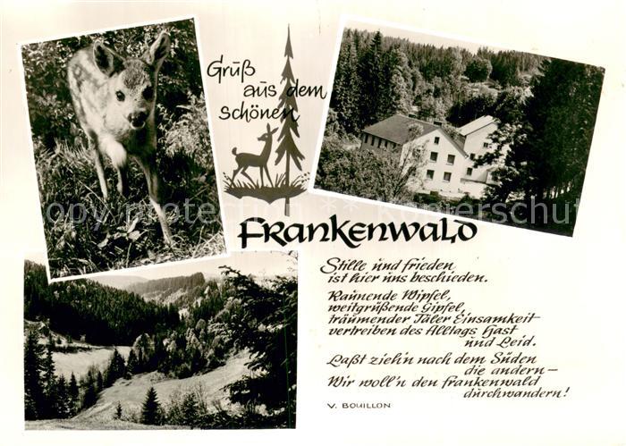 Grafengehaig Gasthof Zum Rehbachtal Panorama Rehkitz