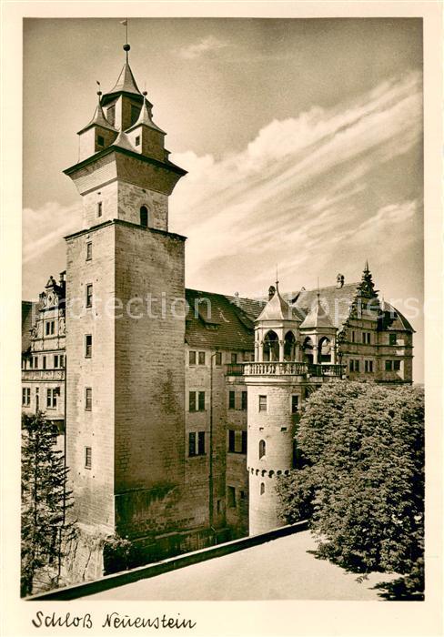 Neuenstein Wuerttemberg Schloss Neuenstein
