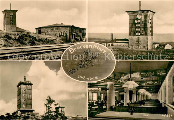 Brocken Harz Brocken Hotel Aussichtsturm Gastraum