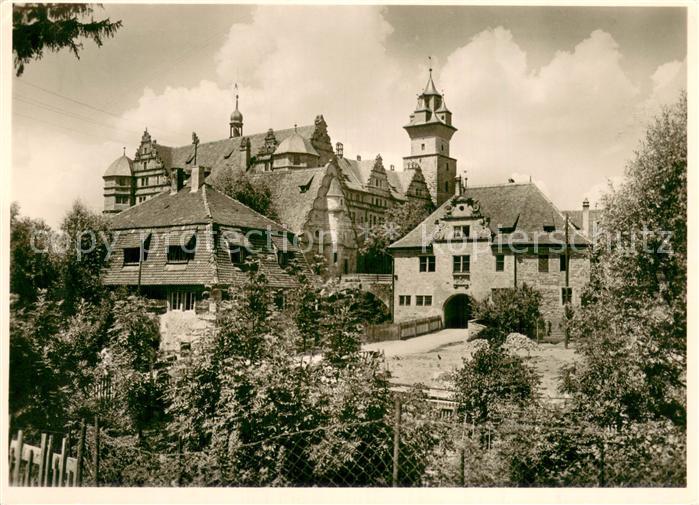 Neuenstein Wuerttemberg Schloss Neuenstein mit Torhaus