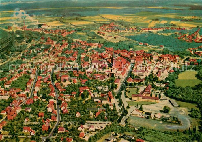 Uelzen Lueneburger Heide Fliegeraufnahme