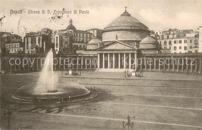 Napoli Neapel IT Chiesa di S. Francesco di Paola