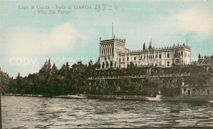 Isola di Garda Lago di Garda Villa De Ferrari