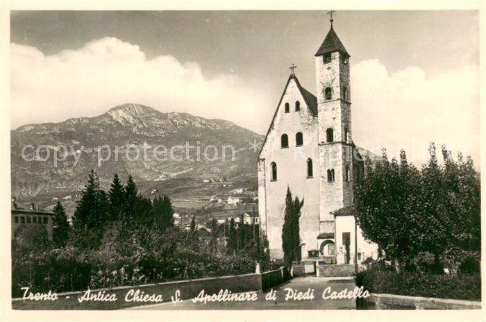 Trento Trentino-Alto Adige IT Antica Chiesa S. Apollinare di Piedi Castello