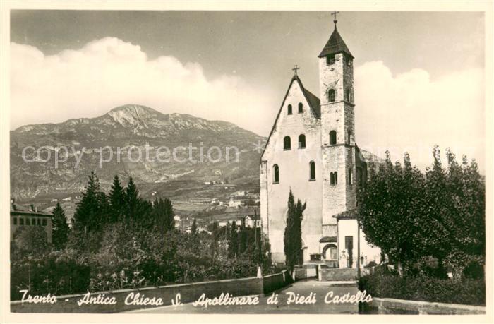 Trento Trentino-Alto Adige IT Antoca Chiesa S. Apollinare di Piedi Castello