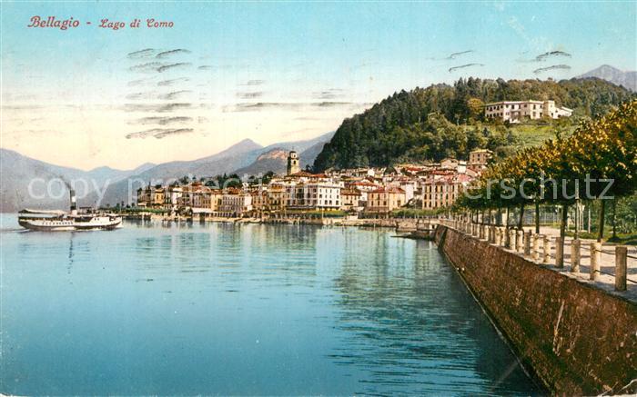 Bellagio Lago di Como IT Teilansicht m. See