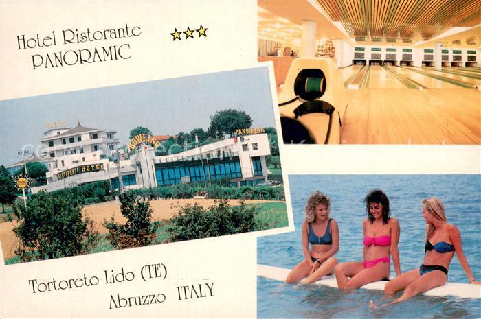 Tortoreto Lido IT Hotel Ristorante Panoramic m. Kegelbahn