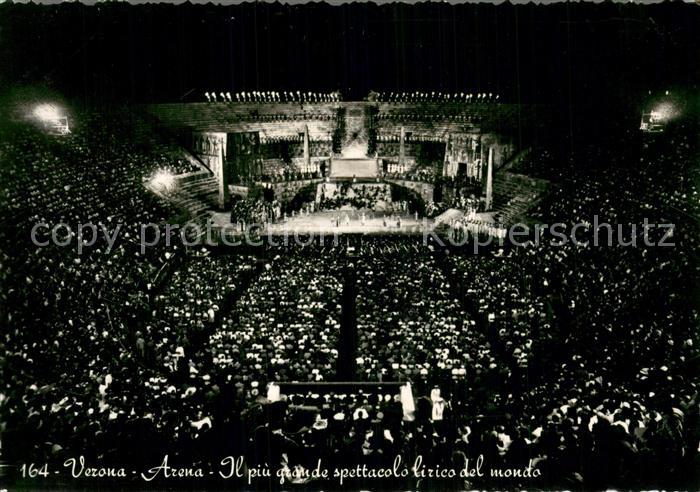 Verona  Veneto IT Arena - Schauspiel bei Nacht