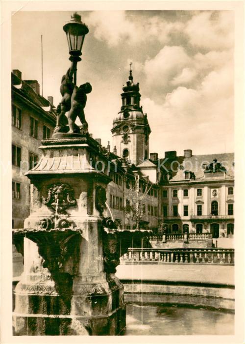 Rudolstadt Staatliche Museen Heidecksburg - Hof-Ansicht
