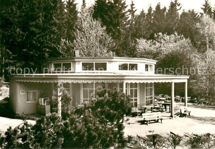 Bad Brambach Waldcafe Aussenansicht