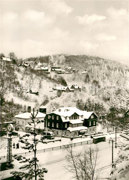 Kipsdorf HO-Hotel Tellkoppe Winter Schnee