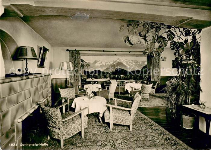 Sonthofen Oberallgaeu Alpen-Moor u. Kneippbad Innenansicht Sonnenalp-Halle