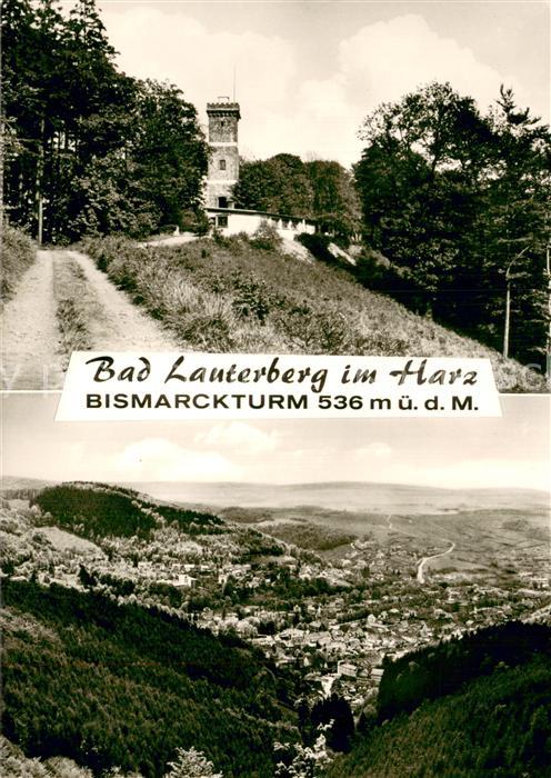 Bad Lauterberg Gesamtansicht u. Bismarckturm
