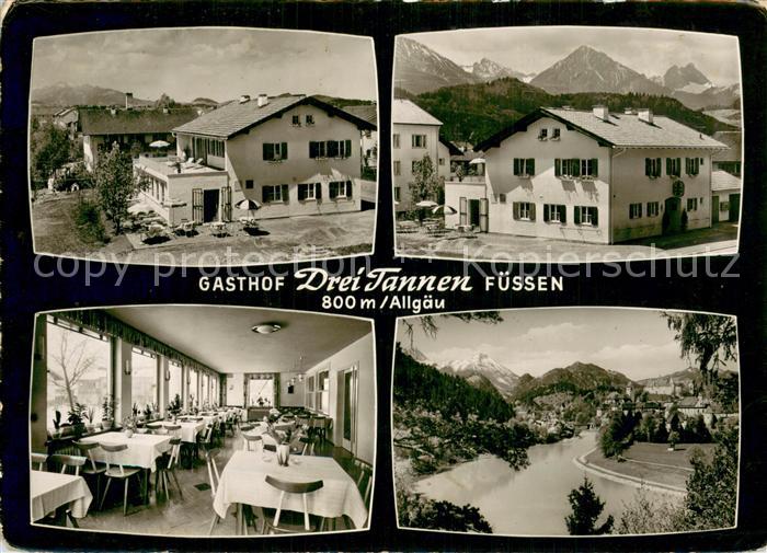 Fuessen Allgaeu Gasthof Drei Tannen Innen- u. Aussenansichten