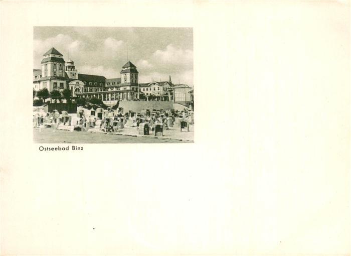 Binz Ruegen Am Strand