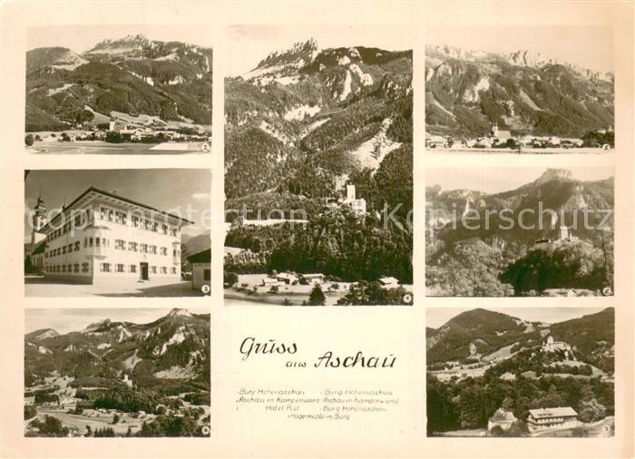 Aschau Chiemgau Burg Hohenaschau - Hotel Post - Gesamtansichten