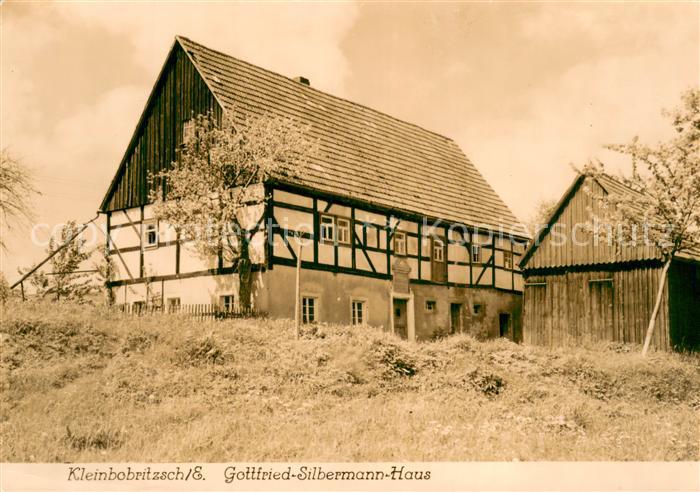 Kleinbobritzsch Gottfried-Silbermann-Haus Aussenansicht Fachwerkhaus