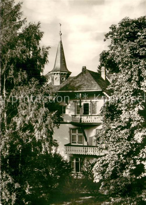 Georgenthal Gotha Blinden-Kurheim AUssenansicht