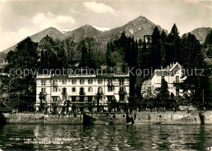 Cadenabbia Lago di Como Hotel Belle Isole Aussenansicht