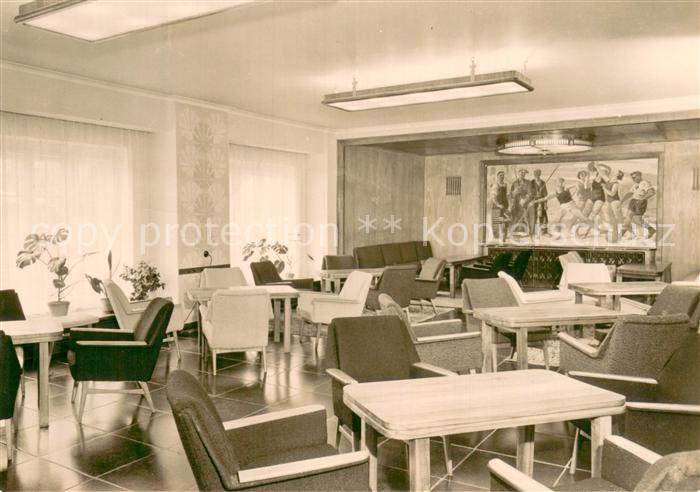 Altenberg  Osterzgebirge Sanatorium Raupennest Innenansicht