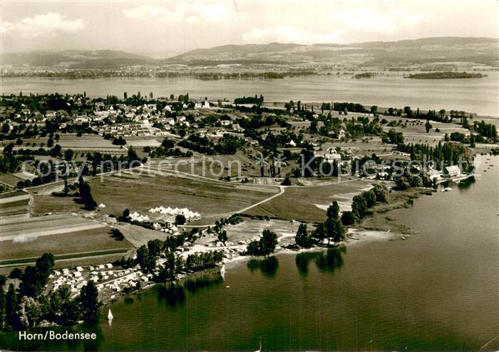 Horn Untersee Fliegeraufnahme Panorama