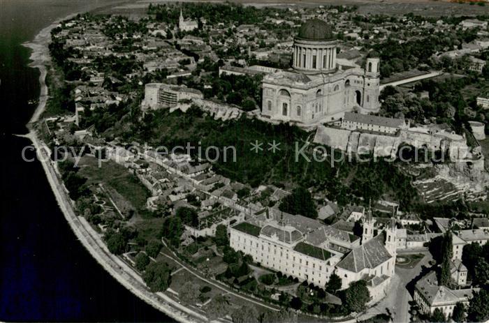 Esztergom HU Fliegeraufnahme
