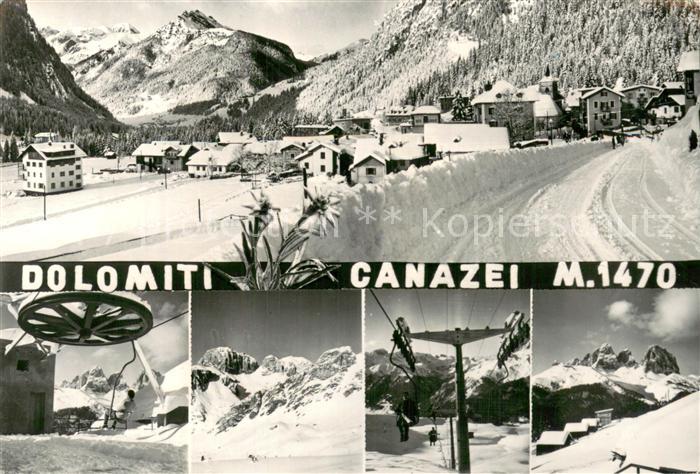 Canazei Trento IT Wintersport Teilansichten