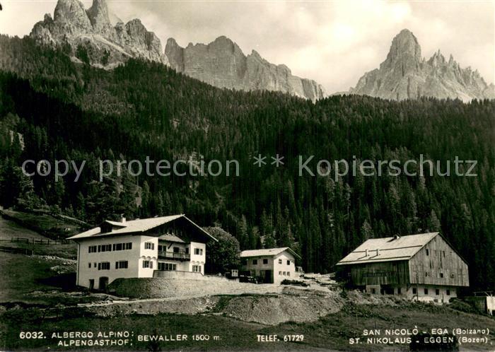 Eggen Bozen IT Alpengasthof Aussenansicht