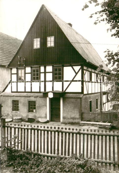Hoefgen Grimma Wassermuehle Aussenansicht Fachwerkhaus
