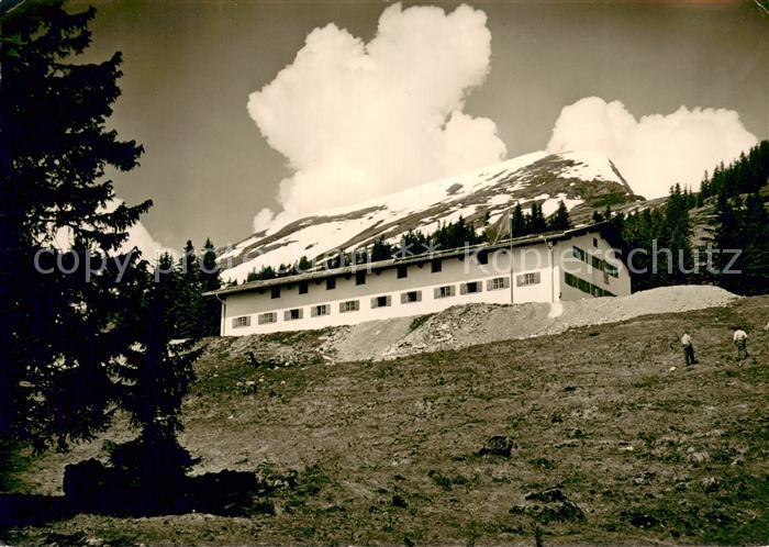 Oberstdorf Natrufreunde-Ferienheim Kanzelwandhaus Aussenansicht
