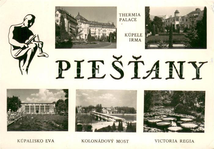 Piestany SK Thermia PAlace - Kupele Irma - Victoria Regia - Kolonadovy Most