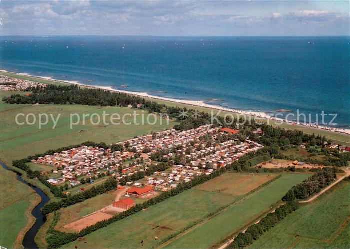 Kalifornien Ostseebad Fliegeraufnahme Camping-Ferienpark California