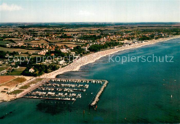 Groemitz Ostseebad Fliegeraufnahme Jachthafen
