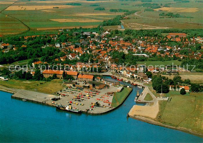 Toenning Nordseebad Fliegeraufnahme