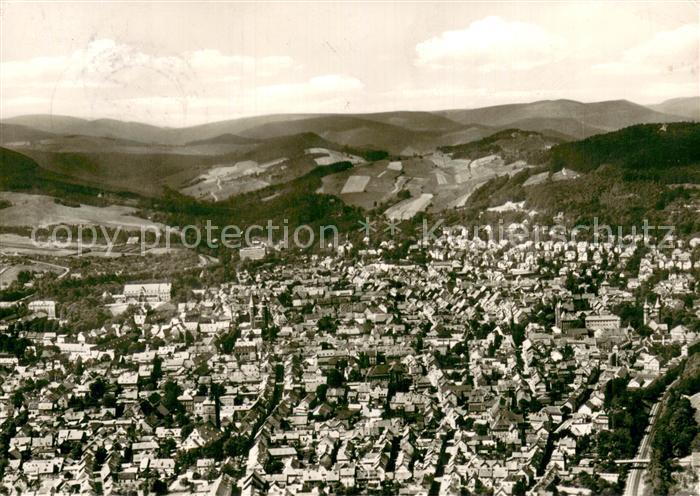 GOSLAR Harz Niedersachsen Fliegeraufnahme